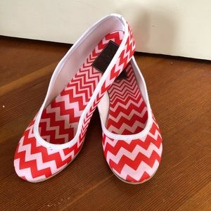 Missoni chevron flats